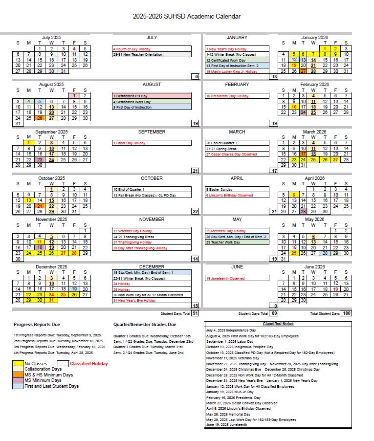CALENDAR