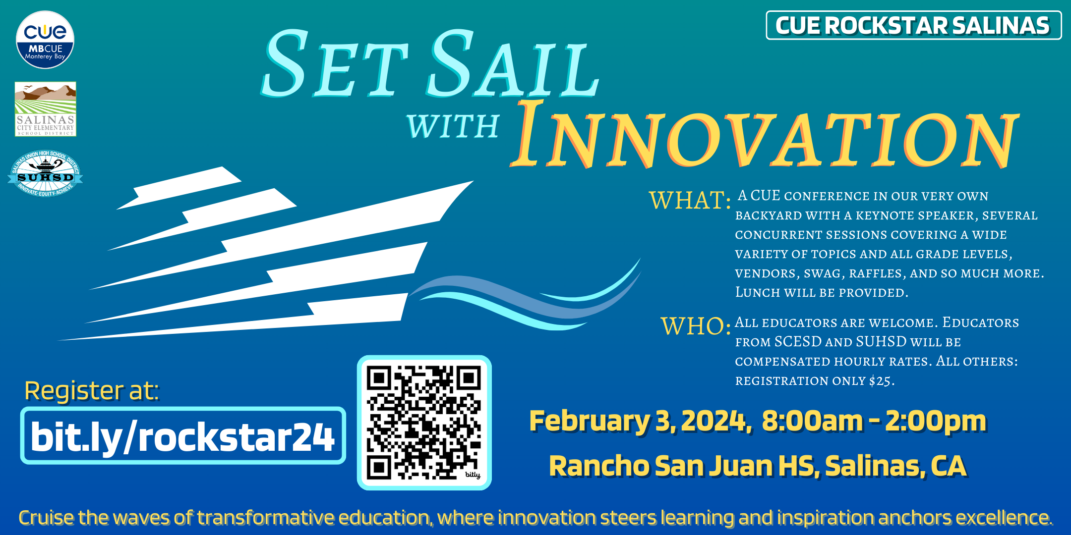 Set Sail With Innovation Flyer 